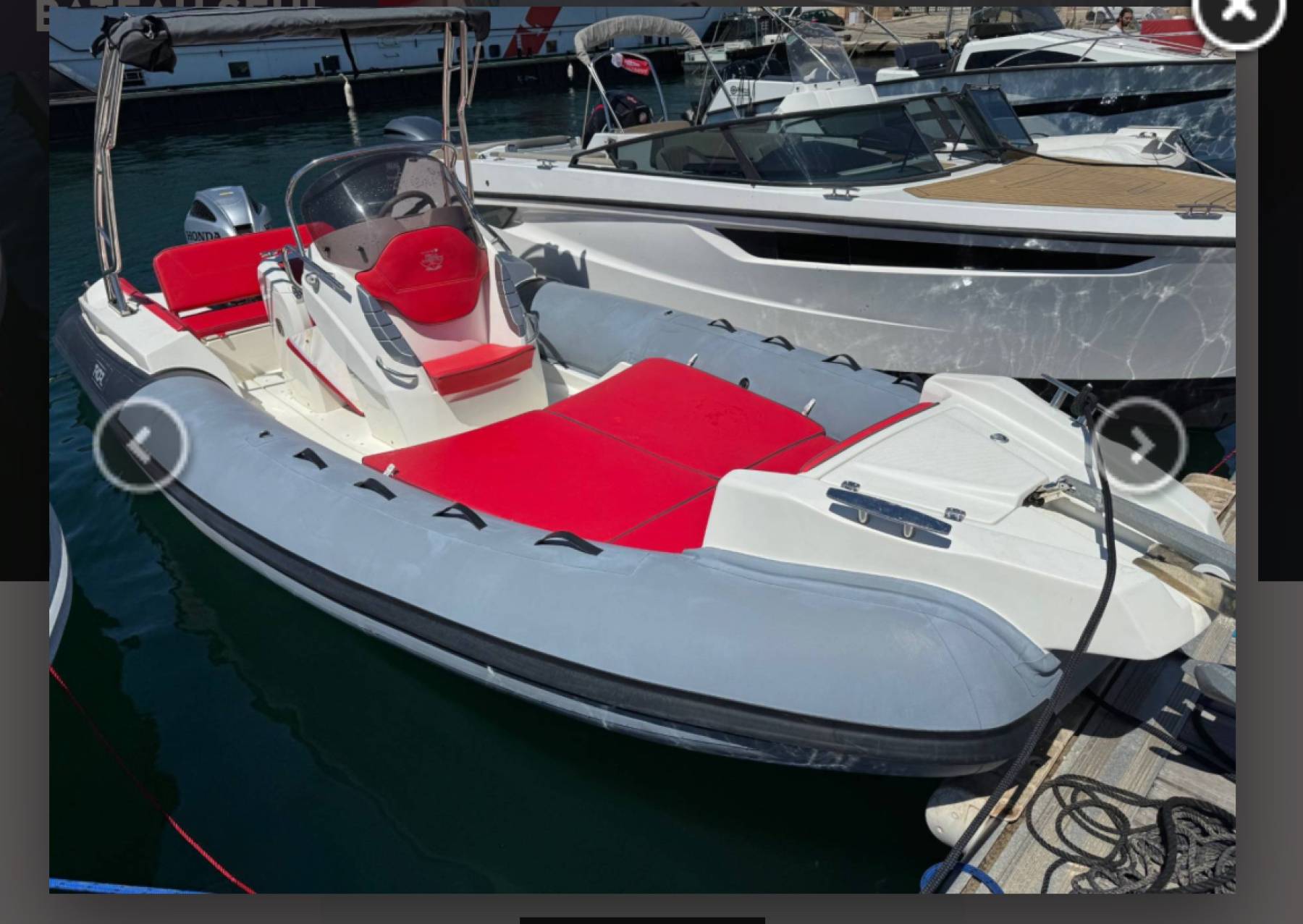 Bateau d'occasion SEMI RIGIDE PRUA AL VENTO